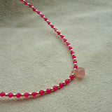 COLLAR GOTA RUBI