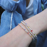 PULSERA ALYSA 8 PLATA