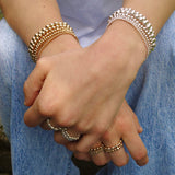 PULSERA PILAR ORO 6MM