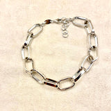 PULSERA PLATA ITALIANA ESLABON PLATA