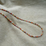 COLLAR MULTICOLOR GOLD FILLED