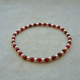 PULSERA ALYSA 1 GRANATE