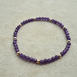 PULSERA ALYSA 4 AMATISTA OSCURA
