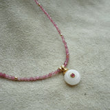 COLLAR ROSA DIJE