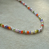 COLLAR MULTICOLOR PLATA