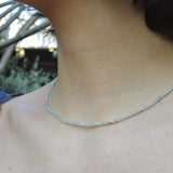 COLLAR KALA KUNZITA PLATA