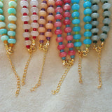 COLLAR COLORES GRIS VERDE