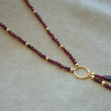 COLLAR GRANATE Y