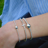 PULSERA HERA PLATA 1 GRANDE