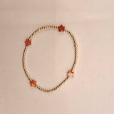 PULSERA PILAR ESTRELLA CORAL