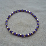PULSERA ALYSA 1 AMATISTA OSCURA