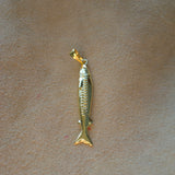 COLGANTE ORO PEZ LARGO