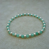 PULSERA PLATA ALYSA 1 VERDE