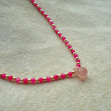 COLLAR GOTA RUBI