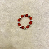 ANILLO ALYSA LADRILLO PLATA 1Y1