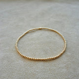 PULSERA PILAR ORO 2MM