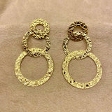 ARO TRIPLE CIRCULO ORO