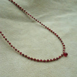 COLLAR GOTA GRANATE