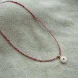 COLLAR ROSA DIJE