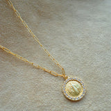 COLLAR GOLDFILLED SAN BENITO CIRCON