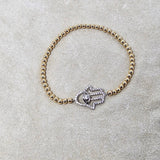 PULSERA CIRCON MANO GRANDE