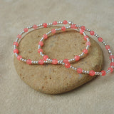 PULSERA ALYSA 2 PLATA CUARZO CHERRY