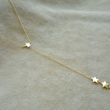 COLLAR Y ESTRELLA ORO
