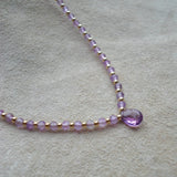 COLLAR GOTA AMATISTA