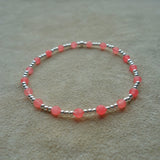 PULSERA ALYSA 2 PLATA CUARZO CHERRY