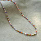 COLLAR MULTICOLOR PLATA