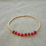 PULSERA ALYSA 5 RUBI