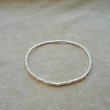 PULSERA PILAR PLATA 2MM