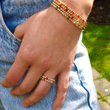 PULSERA ALYSA 8 MULTICOLOR TRIPLE