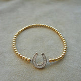 PULSERA CIRCON HERRADURA