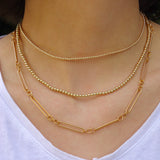 COLLAR GOLDFILLED 2MM
