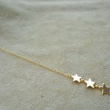 COLLAR Y ESTRELLA ORO