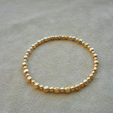 PULSERA AZIZA ORO 1 CUADRADO 1 CIRCULO
