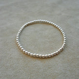 PULSERA PILAR PLATA 3MM