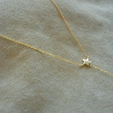 COLLAR Y ESTRELLA ORO