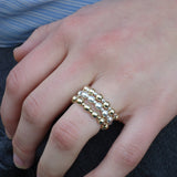 ANILLO PILAR 2y4 PLATA