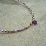 COLLAR GOTA AMATISTA