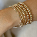 PULSERA PILAR ORO 6MM