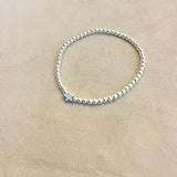 PULSERA PILAR ESTRELLA PLATA 3MM