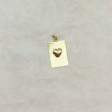 COLGANTE PLACA CORAZON