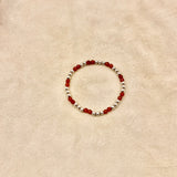 PULSERA ALYSA 2 PLATA LADRILLO