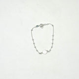 PULSERA RELIGIOSA  MEDALLA SAN BENITO DENARIO