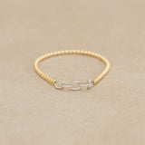 PULSERA ORO CIRCON CADENA