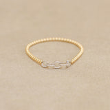 PULSERA ORO CIRCON CADENA
