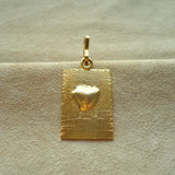 COLGANTE PLACA CORAZON