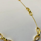 COLLAR ITALIANO ENTORCHADO ORO